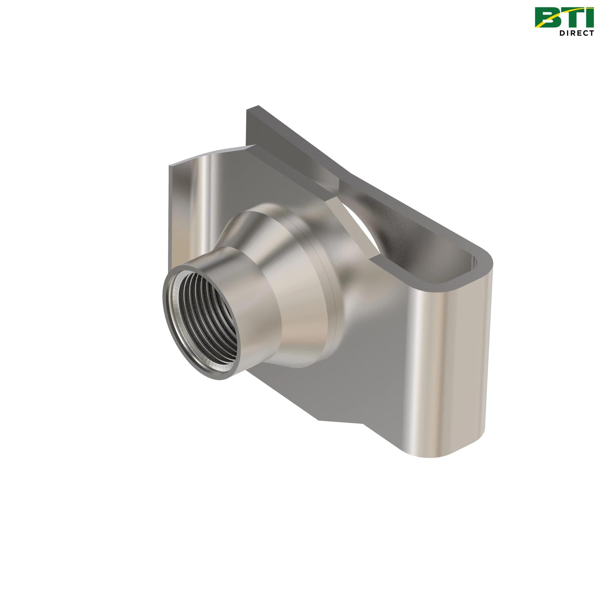 H143834: Clamp-On Nut, M10