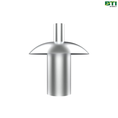 H150218: Short Hammer Rivet, 1/4 Inch