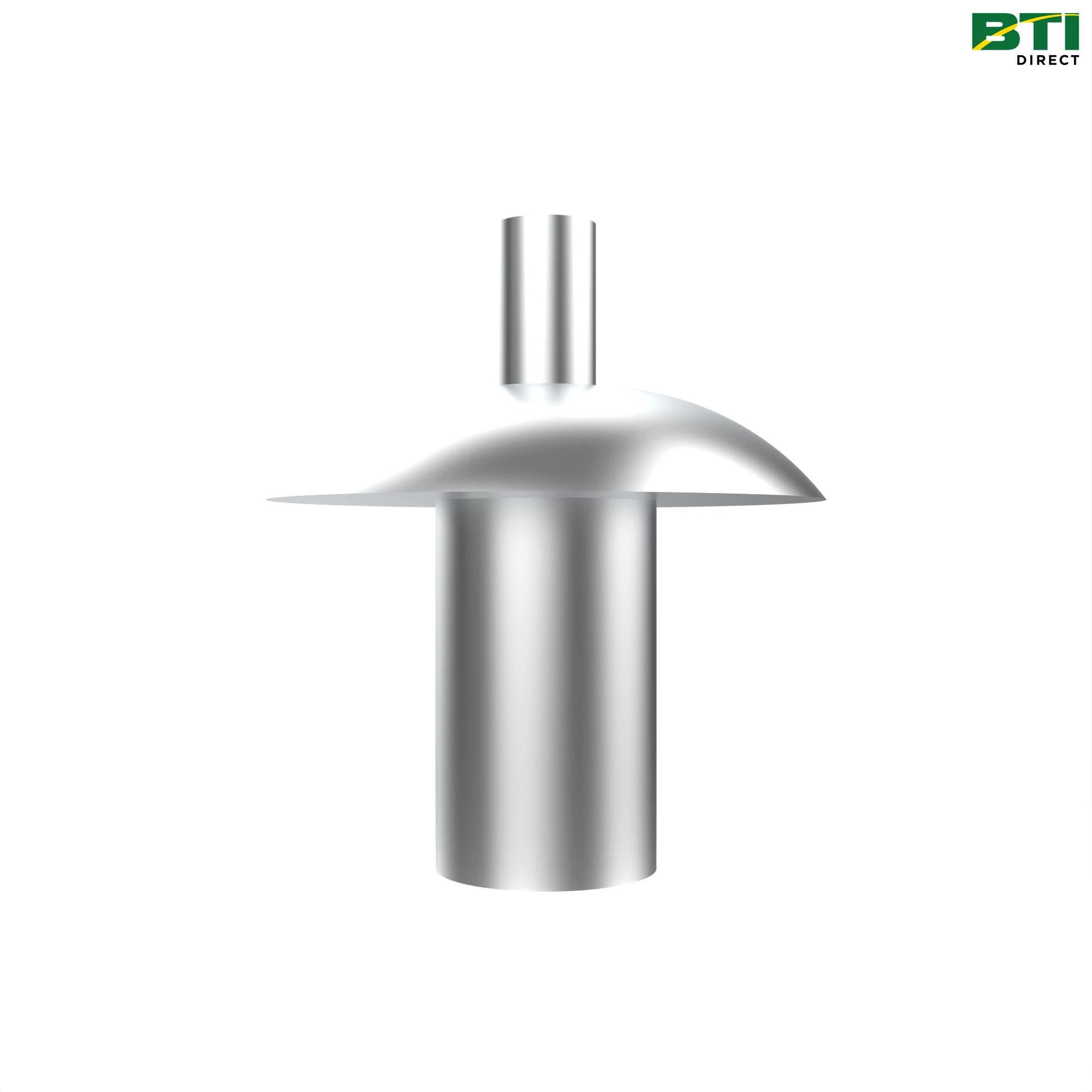 H150218: Short Hammer Rivet, 1/4 Inch