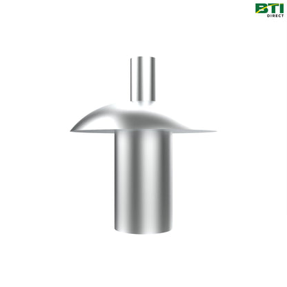 H150218: Short Hammer Rivet, 1/4 Inch