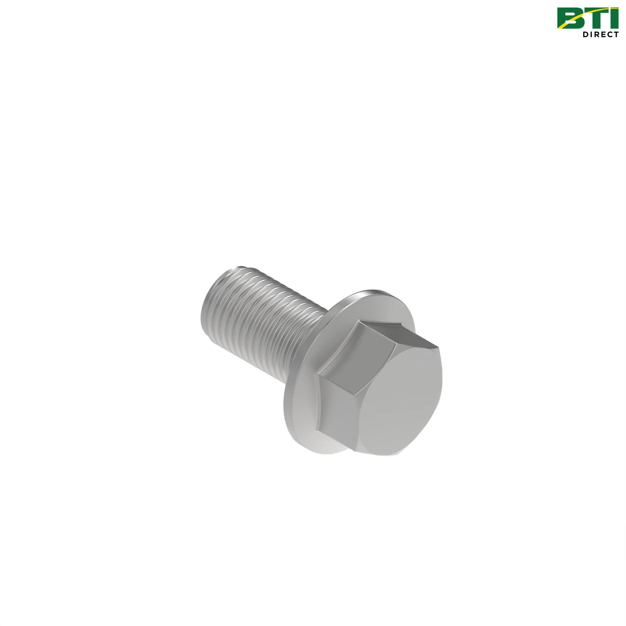 H205560: Hexagonal Head Flanged Screw, M12 X 25