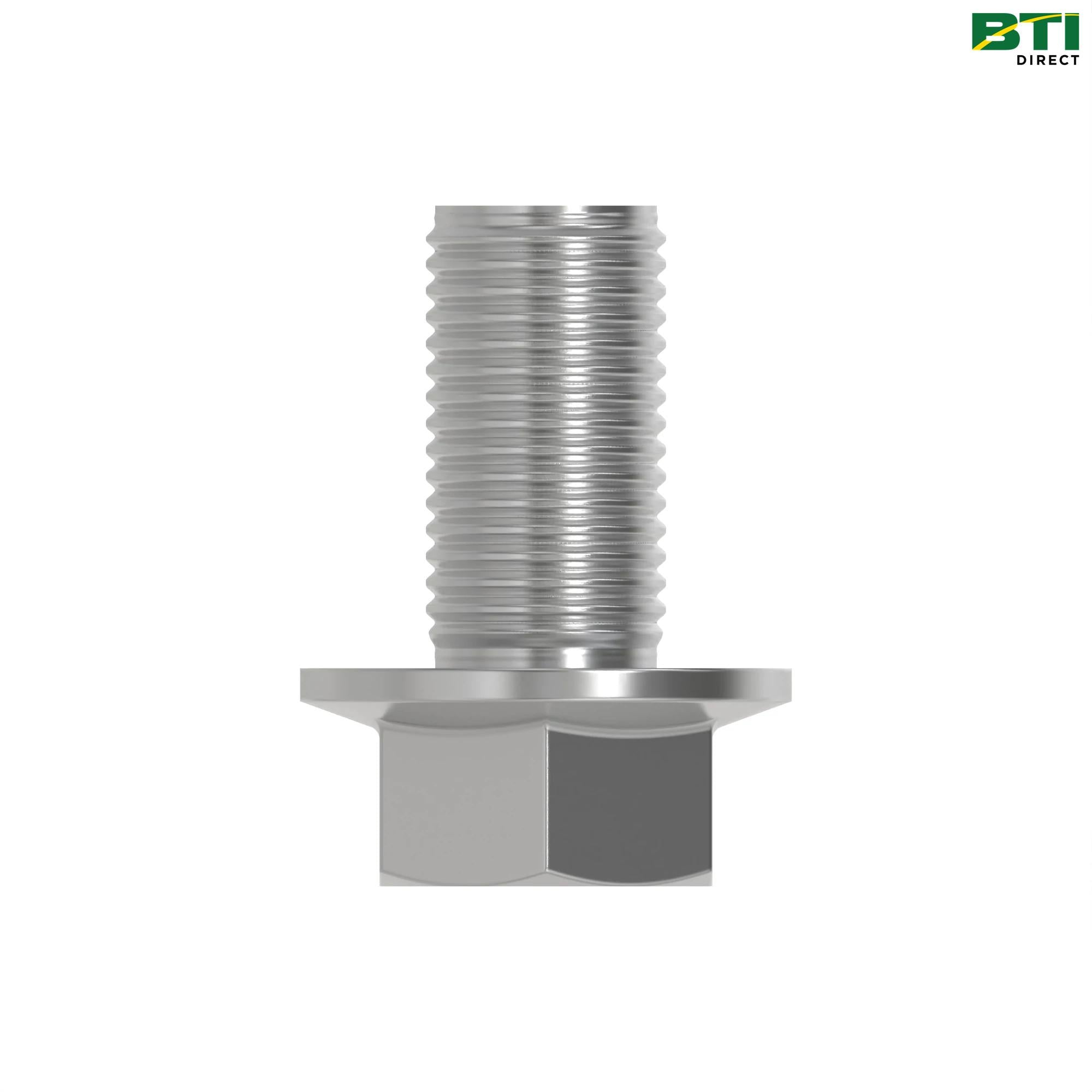 H205560: Hexagonal Head Flanged Screw, M12 X 25