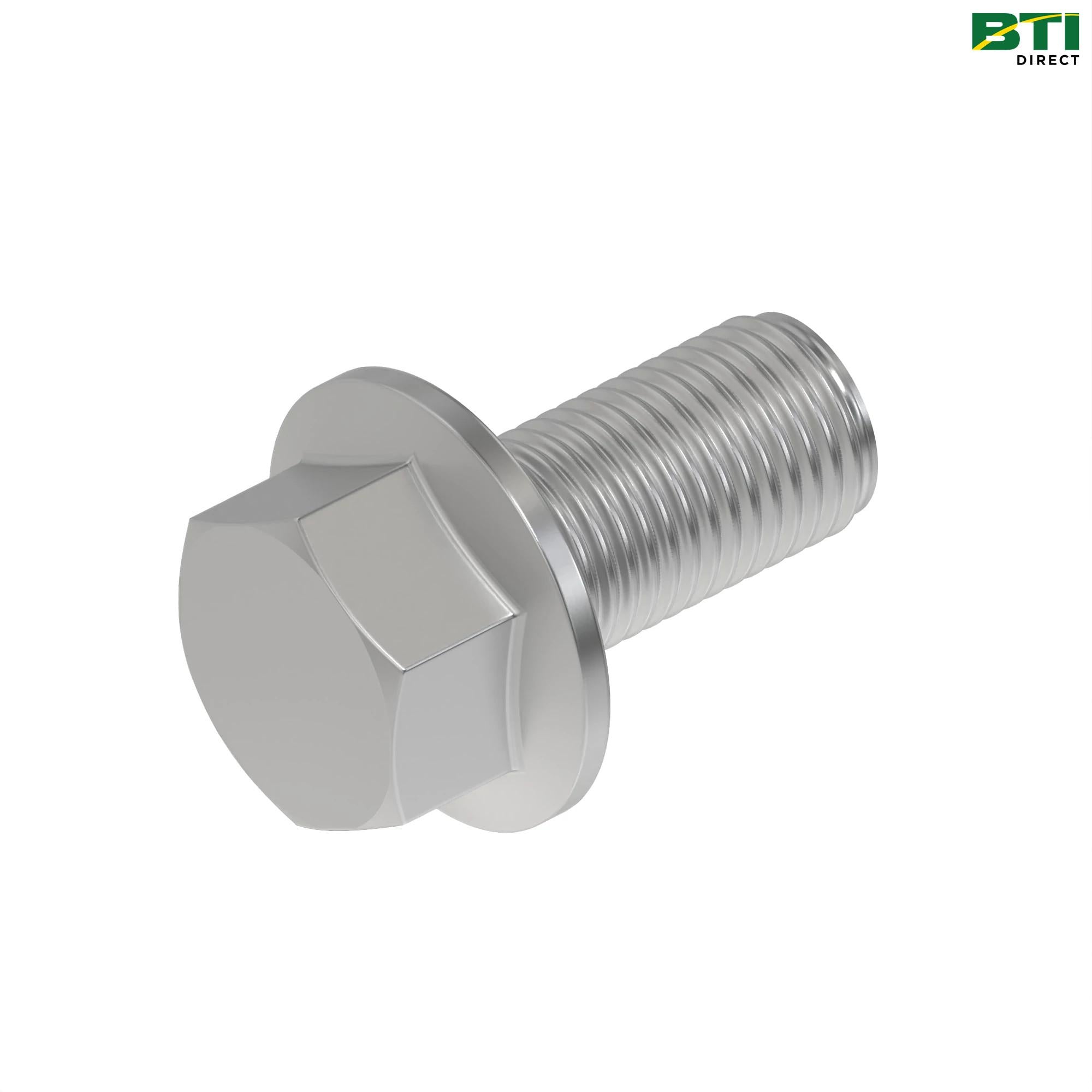 H205560: Hexagonal Head Flanged Screw, M12 X 25