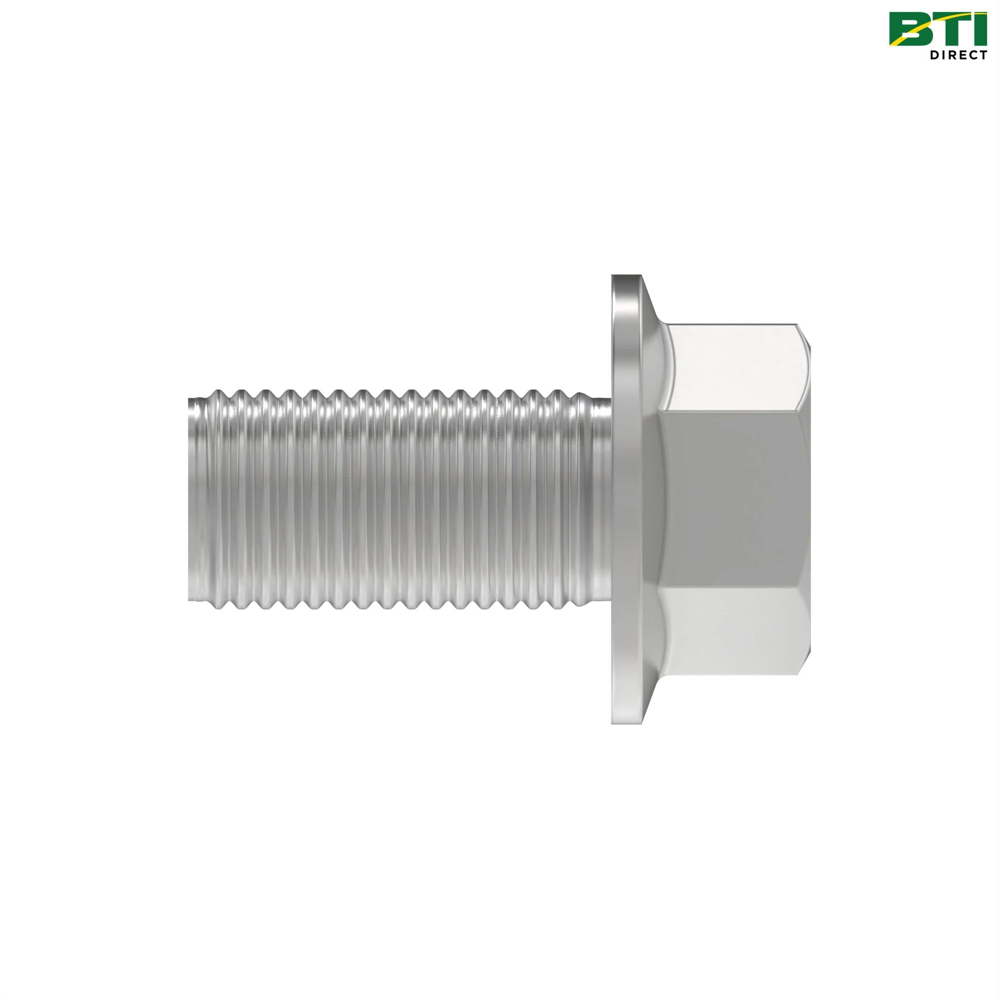 H205560: Hexagonal Head Flanged Screw, M12 X 25