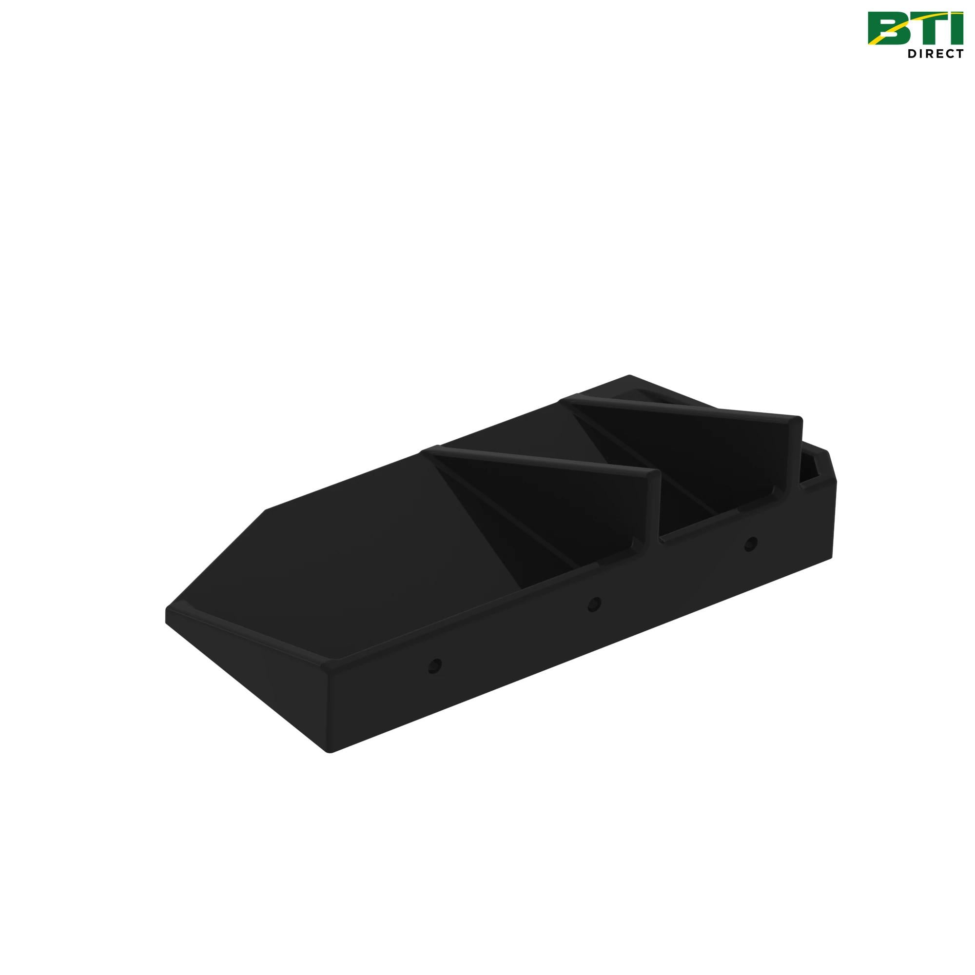 H221044: Wide Spread Tailboard Twin Disk Blade, Left Side