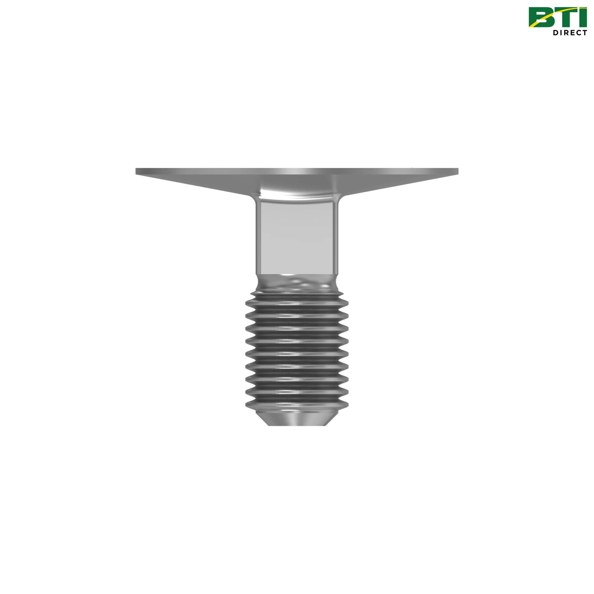 H85934: Round Head Square Neck Bolt, 6.35 X 20 mm (1/4" X 0.787")