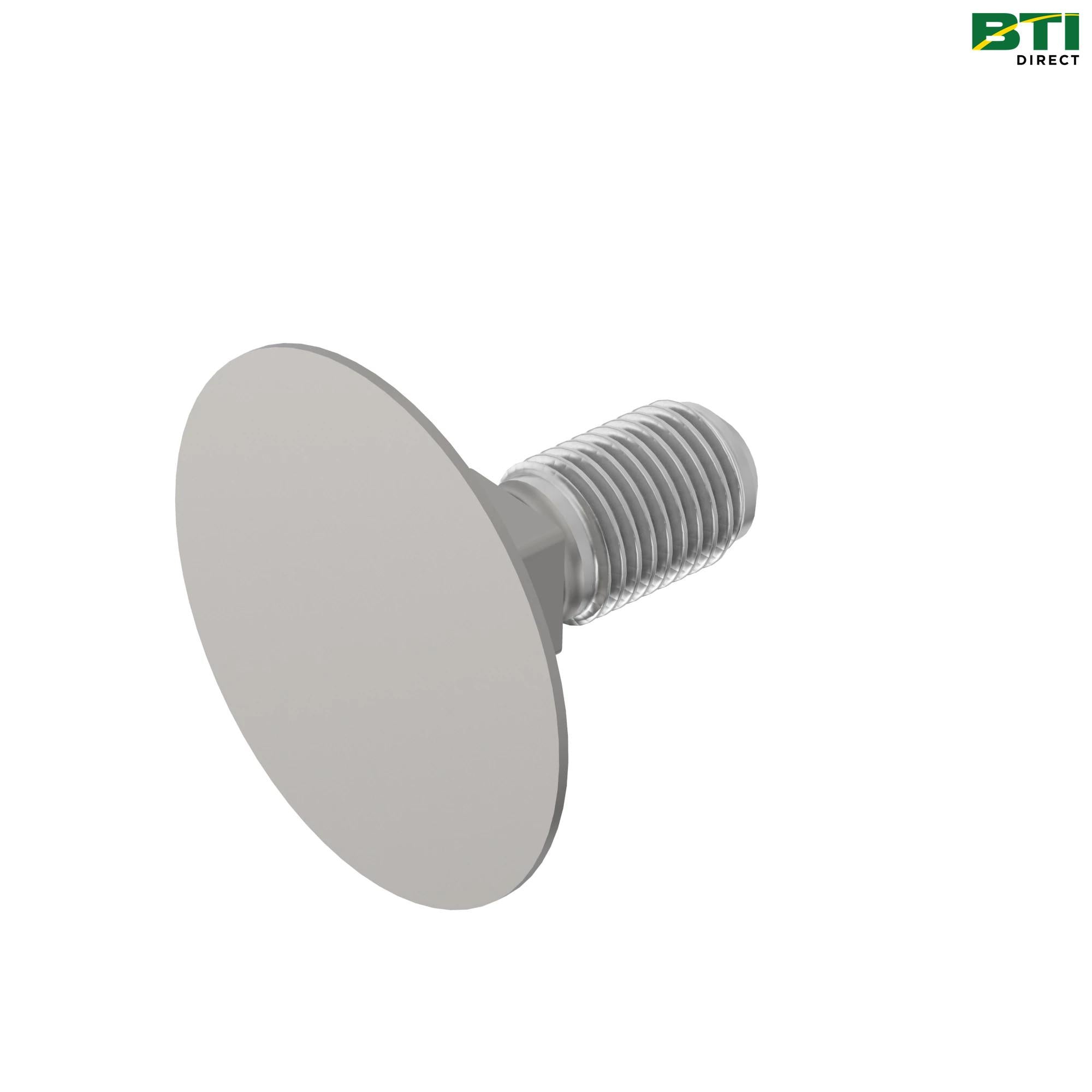 H85934: Round Head Square Neck Bolt, 6.35 X 20 mm (1/4" X 0.787")