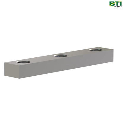 HXE121397: Cutterhead Drum Knife Threaded Bar Plate