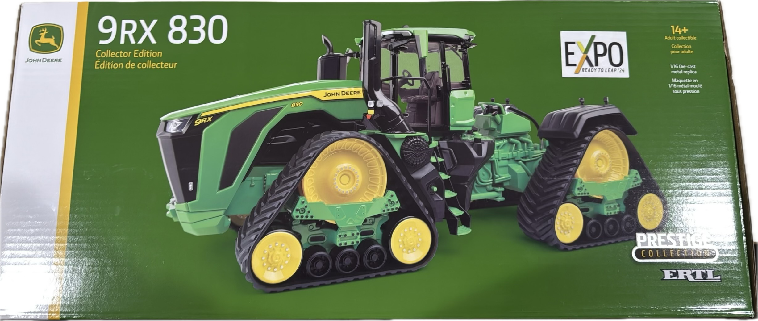 John Deere 9RX 830 (2024 EXPO Gold Edition, 1/16 Scale)