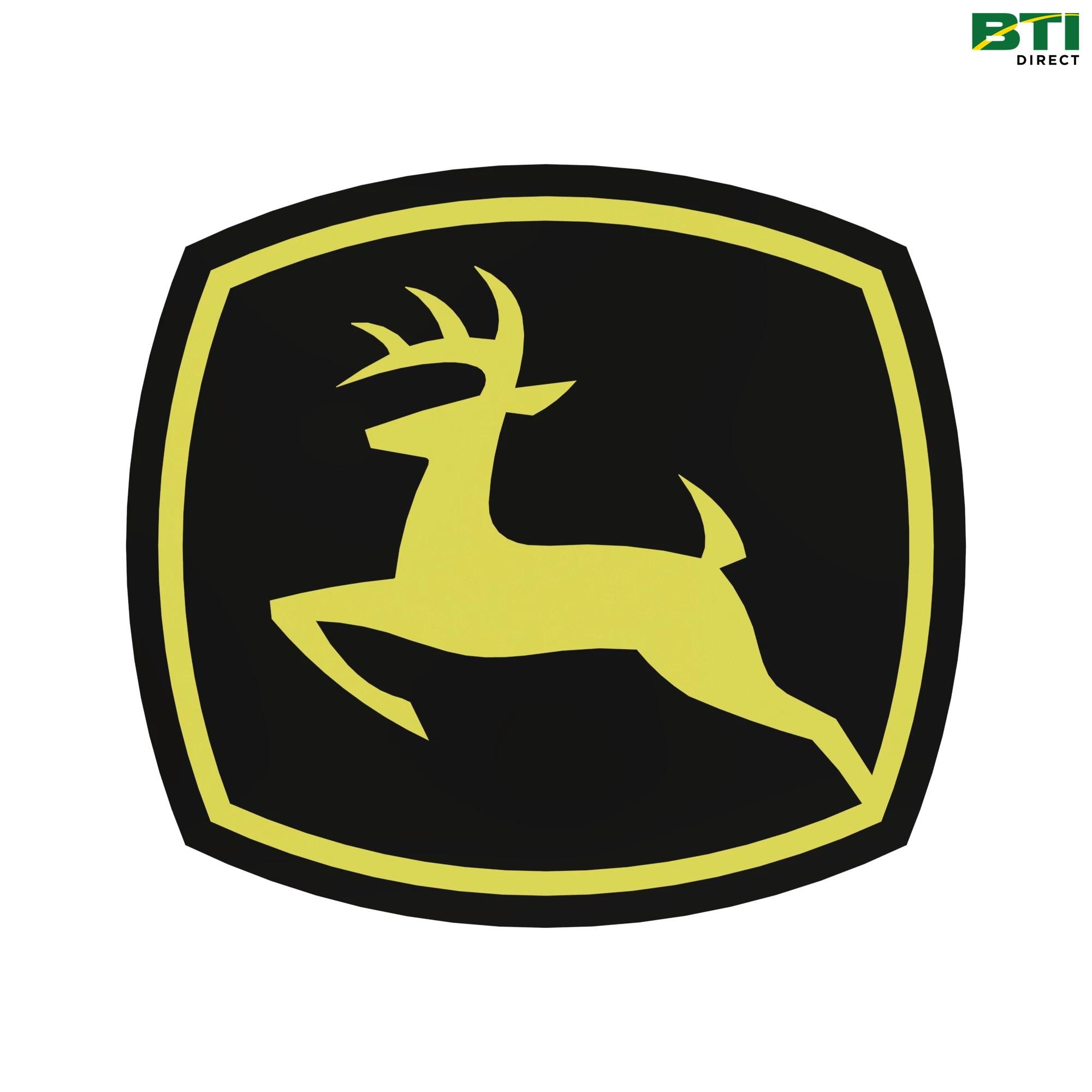 JD5714: Leaping Deer design Label