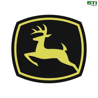 JD5714: Leaping Deer design Label