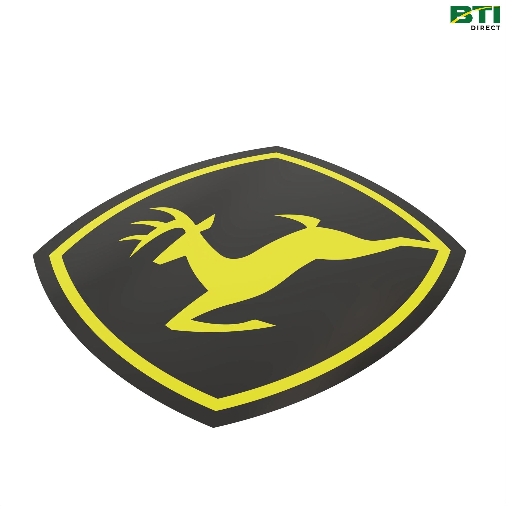 JD5755: Leaping Deer design Label