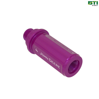 KK57318: Hydraulic Hose Violet Grip, Extend, SCV V, 1.3 cm (1/2 inch) Line