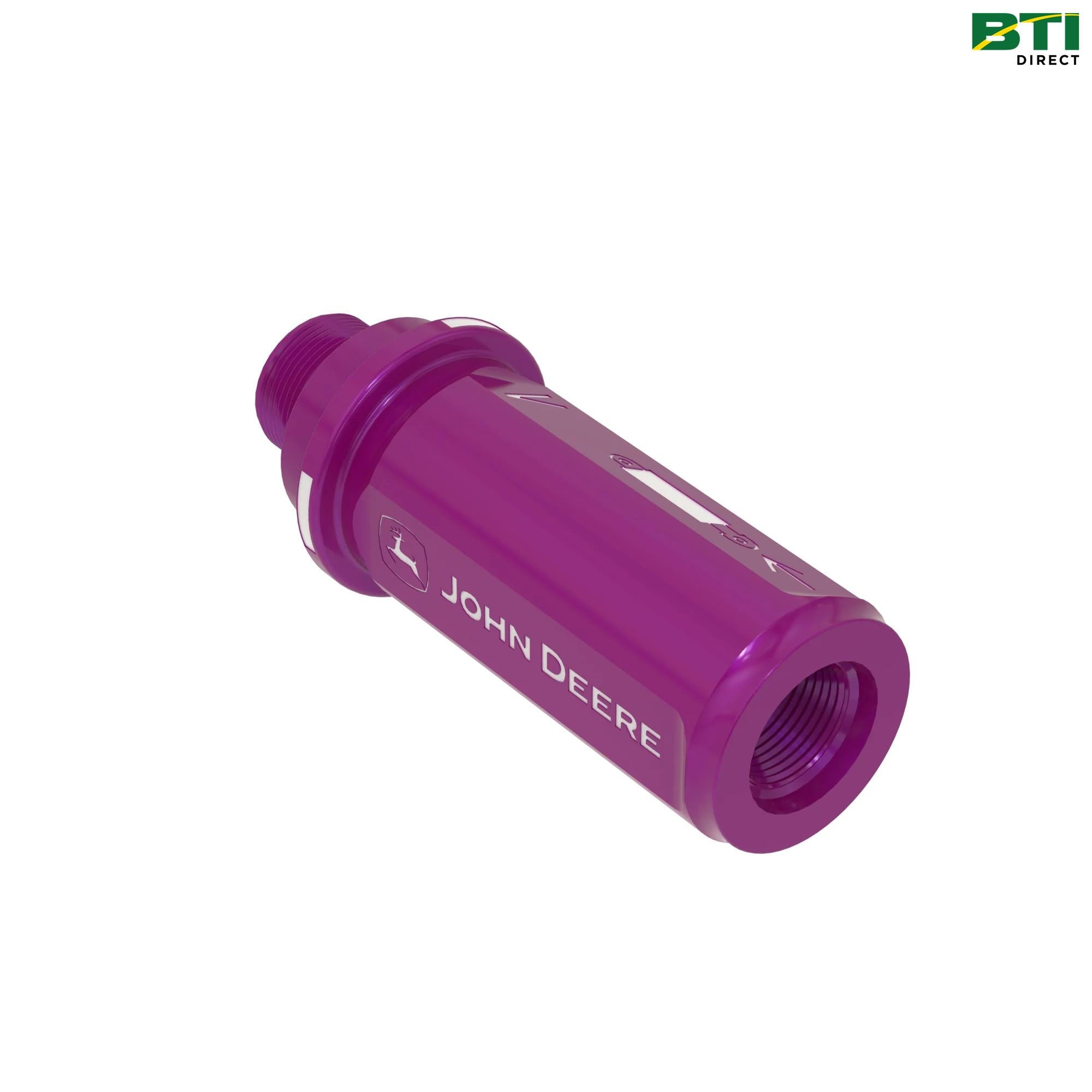 KK57319: Hydraulic Hose Violet Grip, Retract, SCV V, 1.3 cm (1/2 inch) Line
