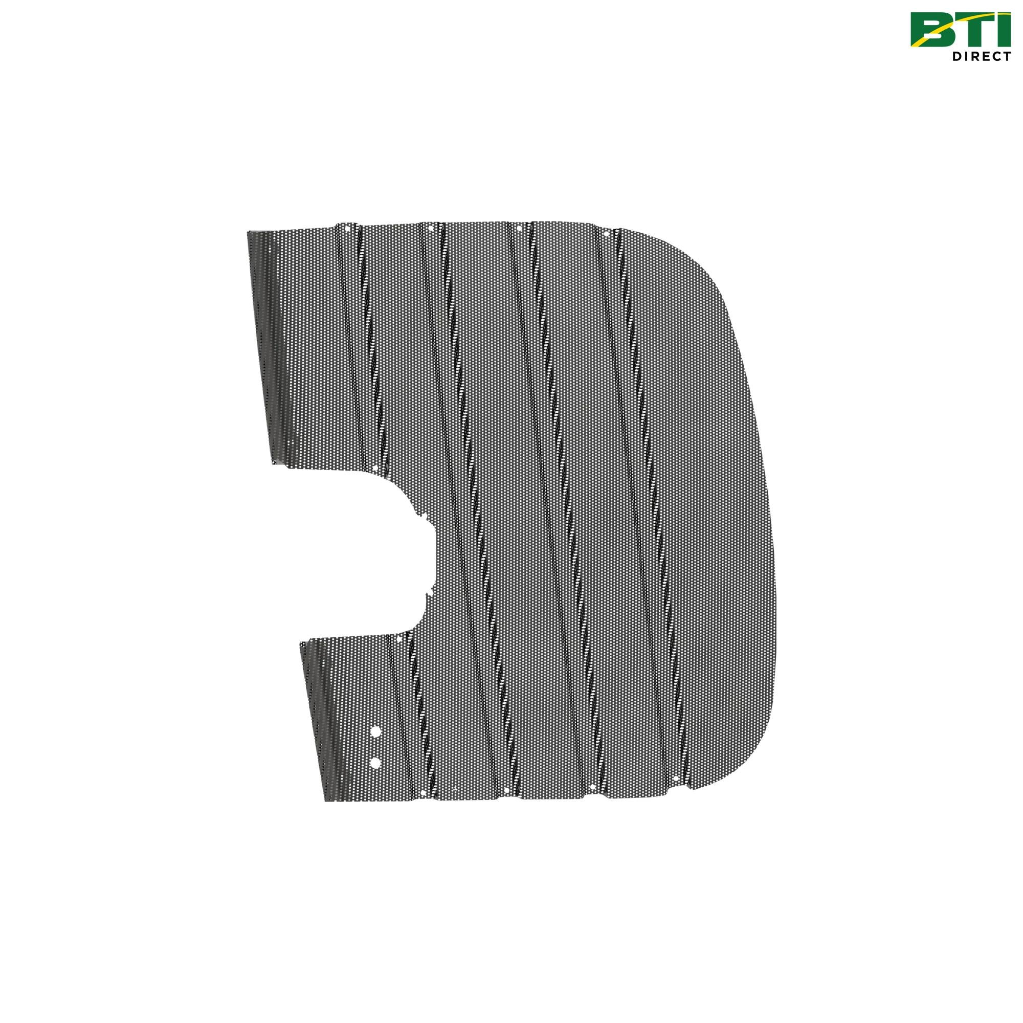 L155596: Front Hood Grille, Left Side