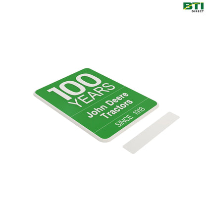 L221809: 100 Years John Deere Tractors Label