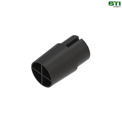 L38802: Black Electrical Connector Terminal, 4 Cavities