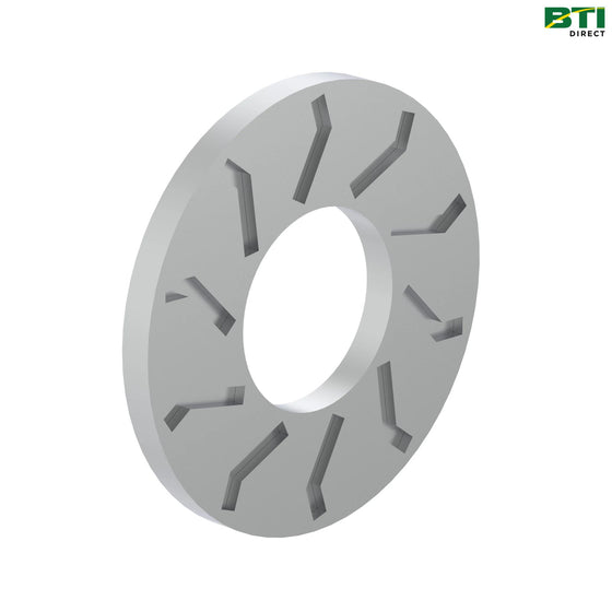 LCA84221: Ribbed Tooth and Serrated Lock Steel Washer