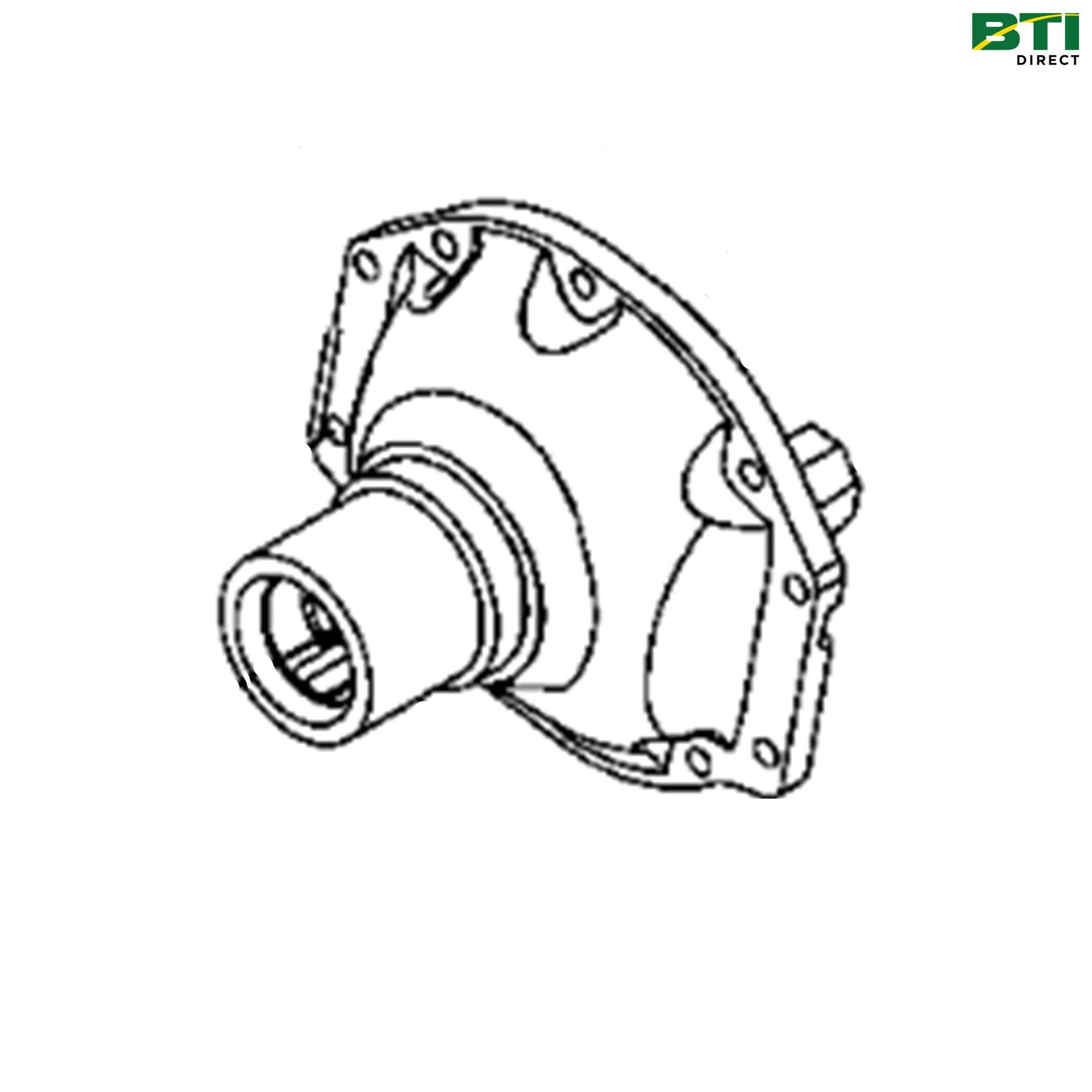 LVA10376: Differential with Axle Housing