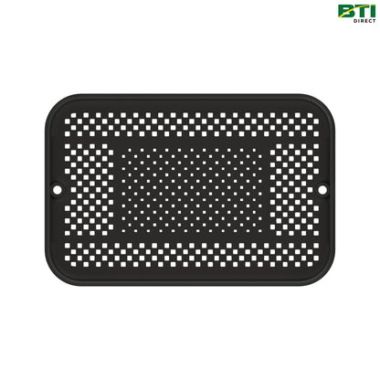 LVA11258: Black Warning Opaque Lens without Cover