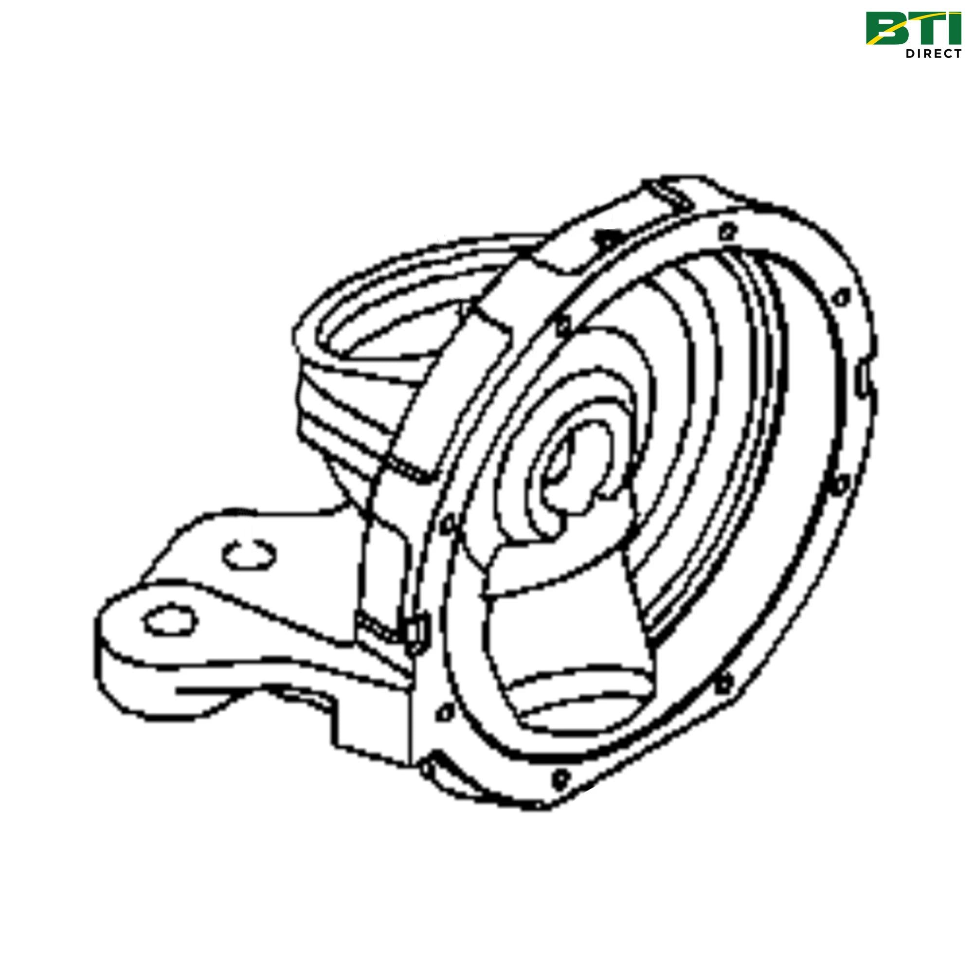 LVA12285: Knuckle Housing, Left Side