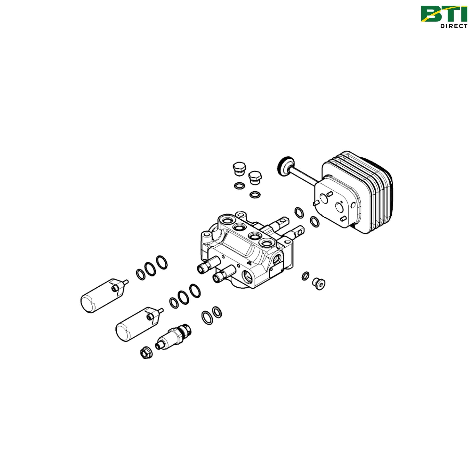 LVA16974: Manual Hydraulic Valve Spool Lock Kit
