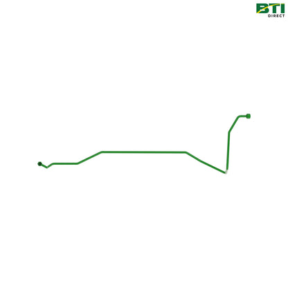 LVA19692: Pump to Rear Control Valve Oil Line