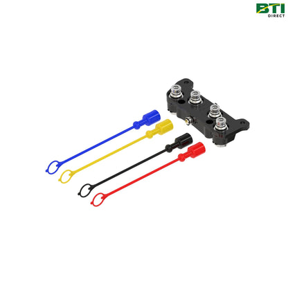 LVA24158: Single Point Hydraulic Quick-Connect Coupler