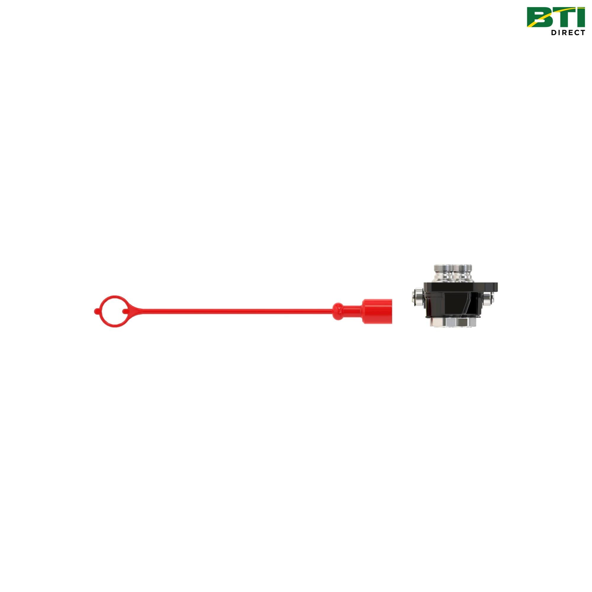 LVA24158: Single Point Hydraulic Quick-Connect Coupler