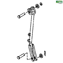  LVA801093: Three Point Hitch Lift Link, Left Side