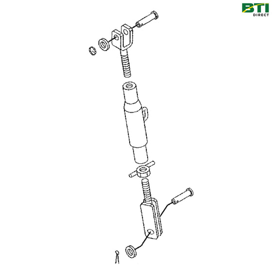 LVA801242: Three Point Hitch Lift Link, Right Side