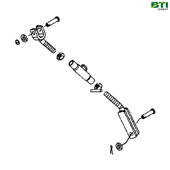 LVA801248: Three Point Hitch Lift Link Kit, Right Side