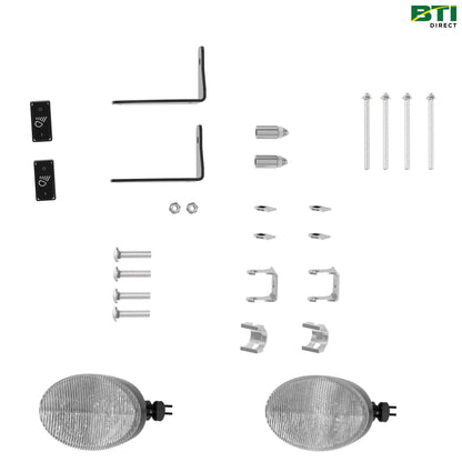 LVB24853: Rear Work Light Kit (2 Lights) (Cab Only)