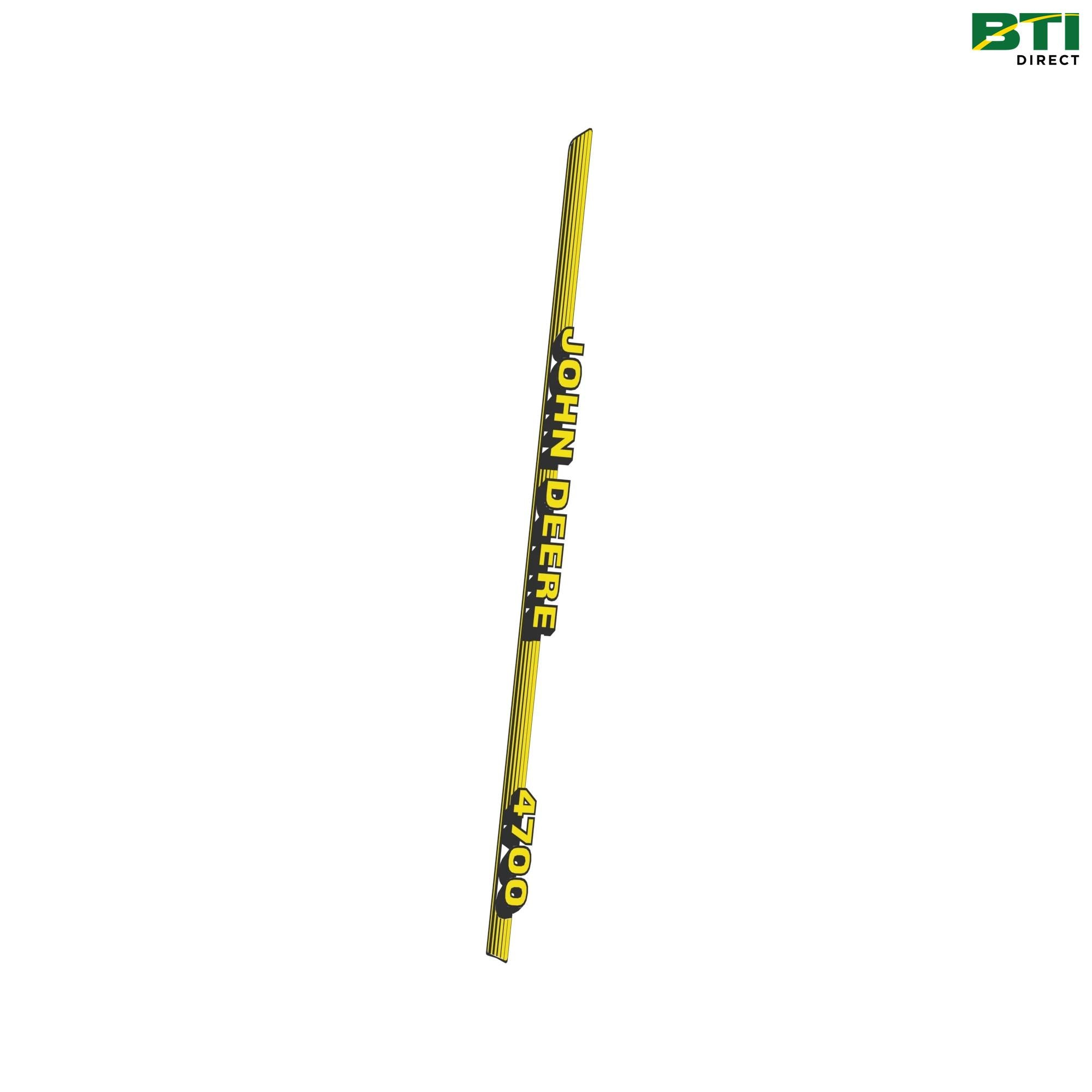 LVU10328: John Deere 4700 Label, Right Side