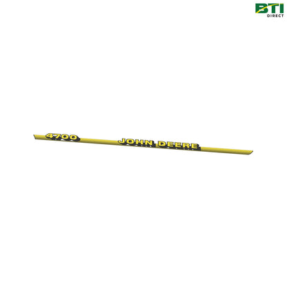 LVU10342: John Deere 4700 Label, Left Side