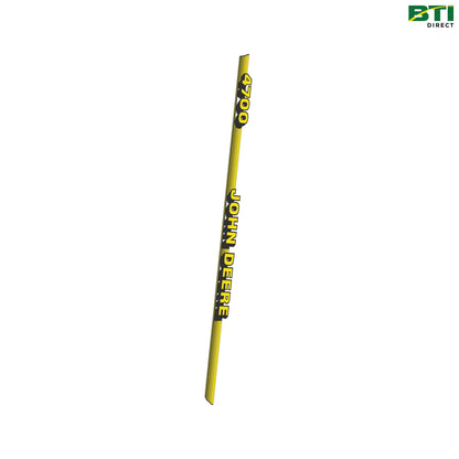 LVU10342: John Deere 4700 Label, Left Side