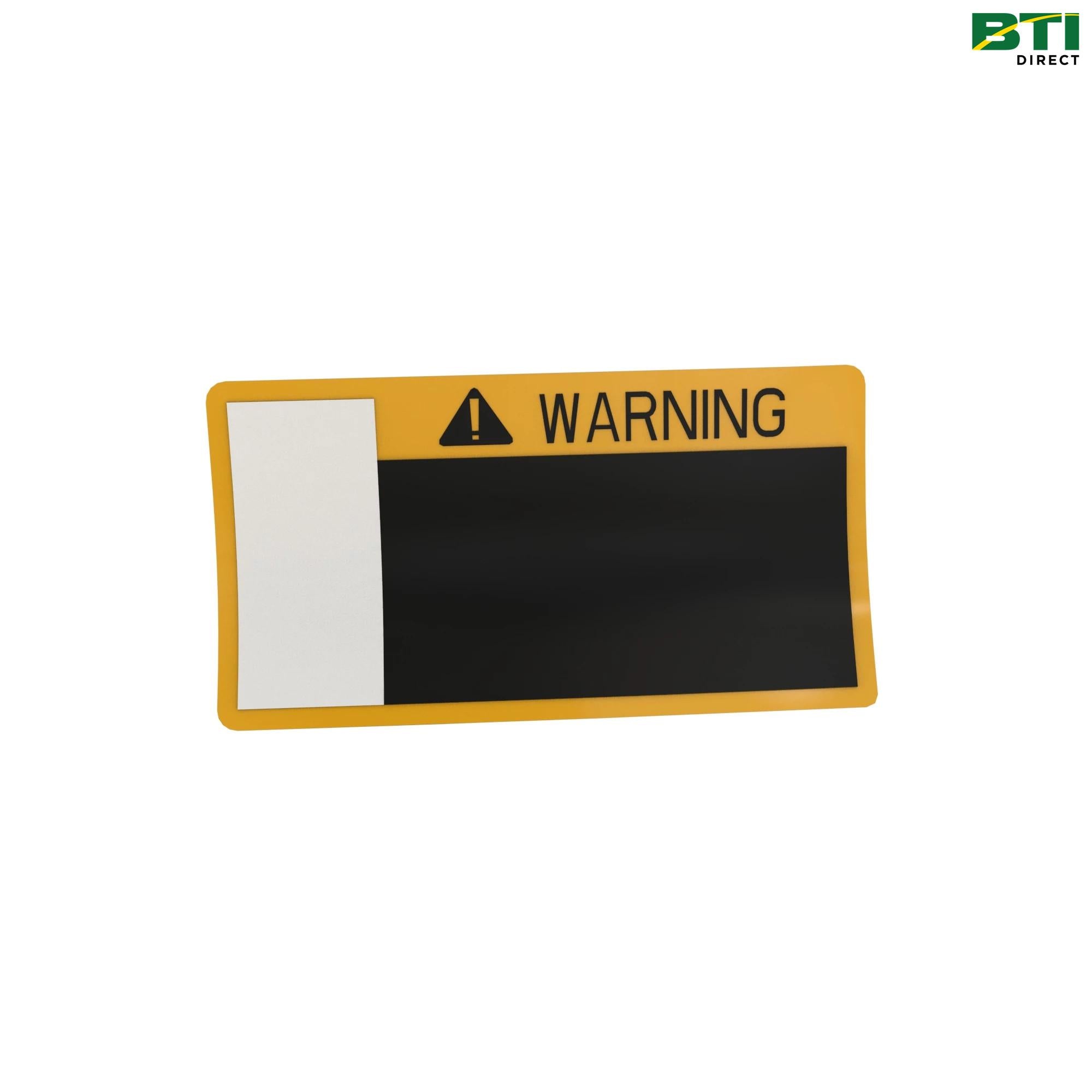 LVU10709: Warning Label