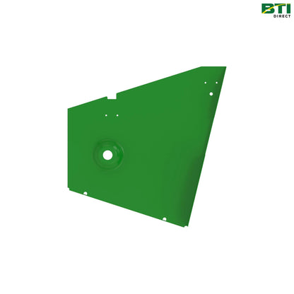 LVU15328: Mower Drive Belt Shield, Left Side