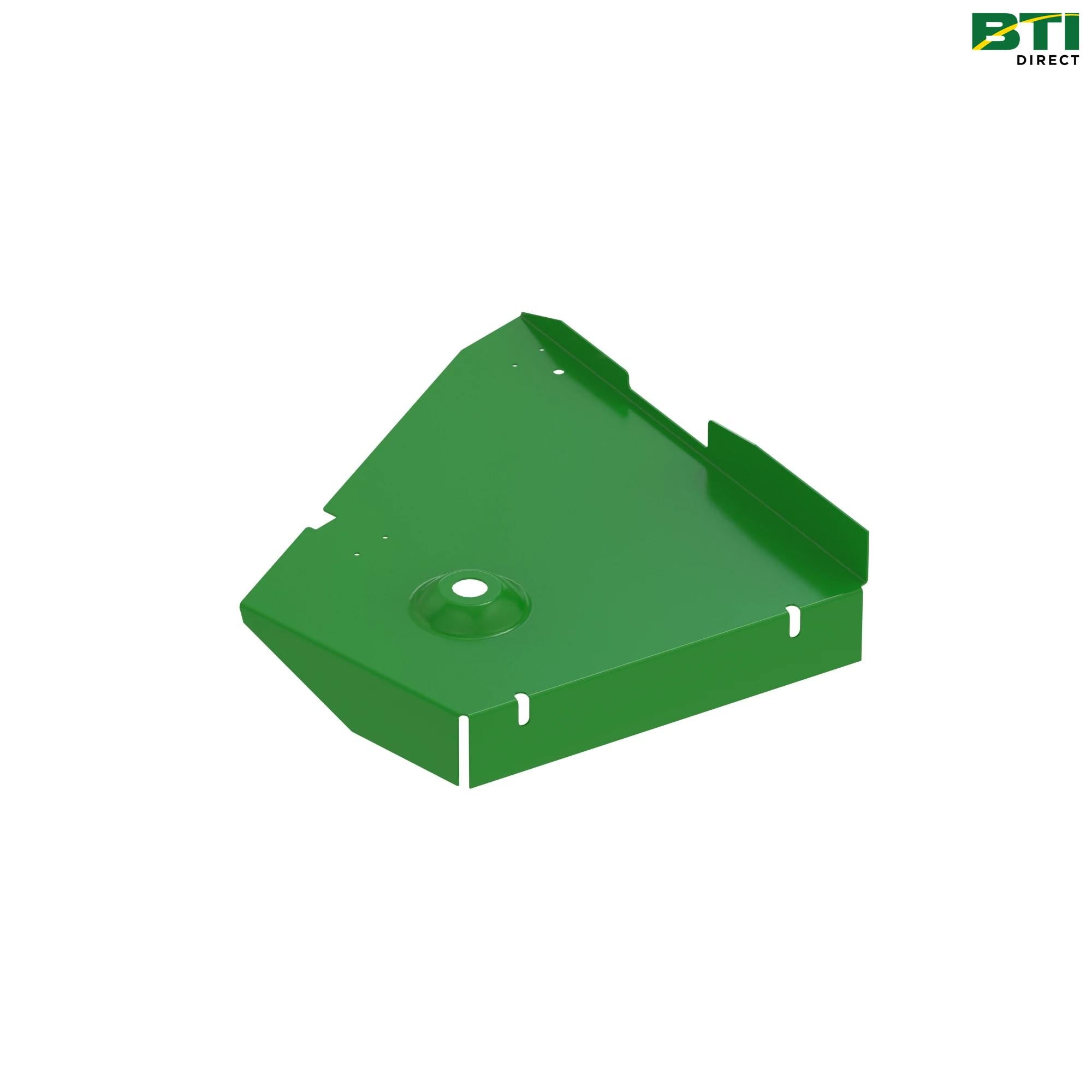 LVU15328: Mower Drive Belt Shield, Left Side