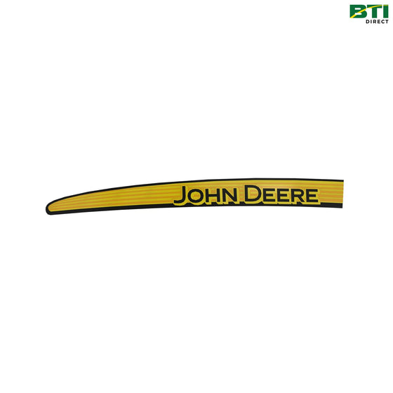 LVU17694: John Deere Stripe Label, Hood Left Side