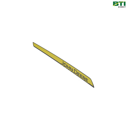 LVU18416: John Deere Trimstrip Label, Left Side