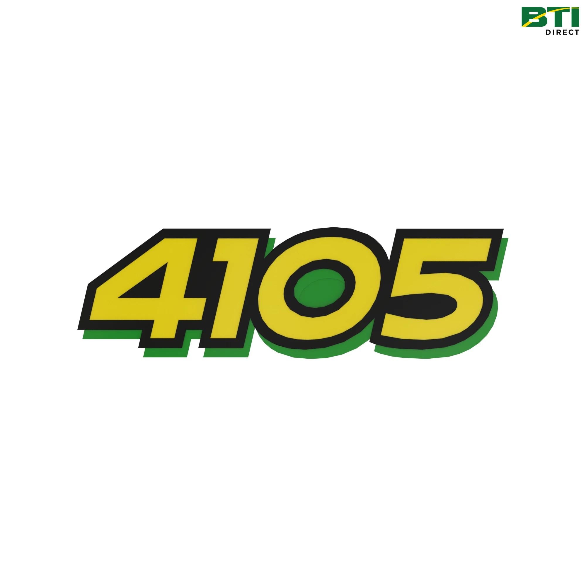 LVU19128: Label, Model 4105