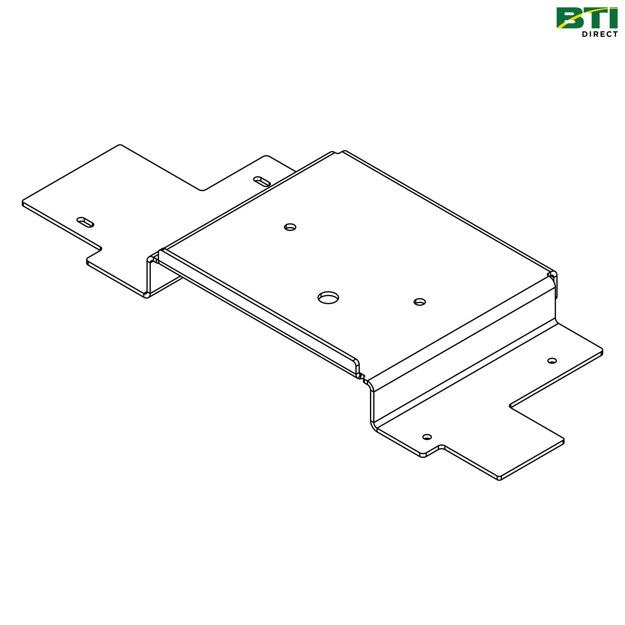LVU20290: Mower Deck Ramp, Right Side