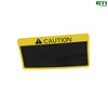 LVU20485: Caution Label