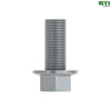 LVU22419: Hexagonal Flange Head Self-Tapping Screw, M6 X 20