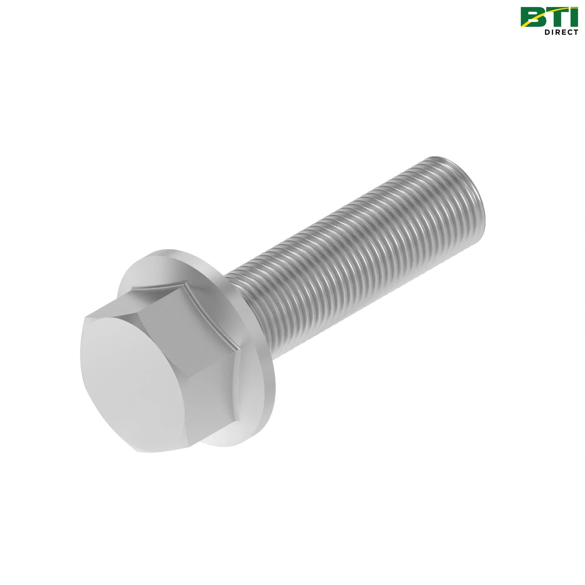 LVU23034: Hexagonal Head Flanged Screw, M6 X 25