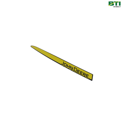 LVU24578: John Deere Trimstrip Label, Left Side