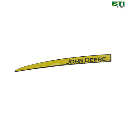 LVU24578: John Deere Trimstrip Label, Left Side
