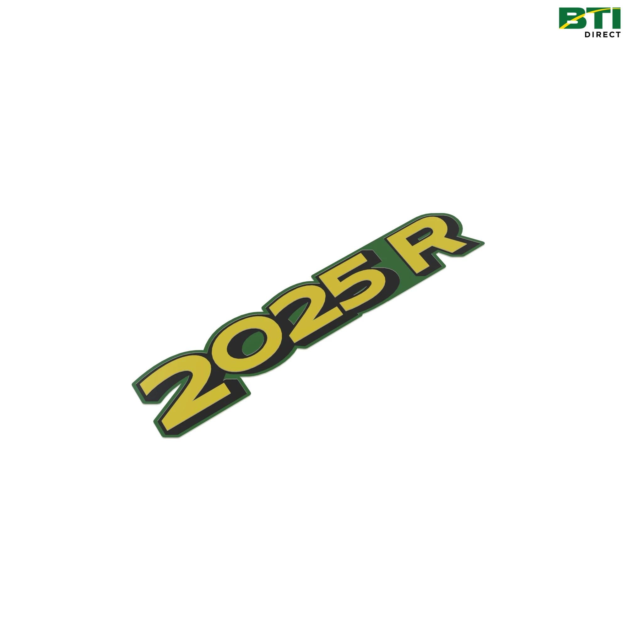 LVU25759: 2025R Model Designator Label, Left Side