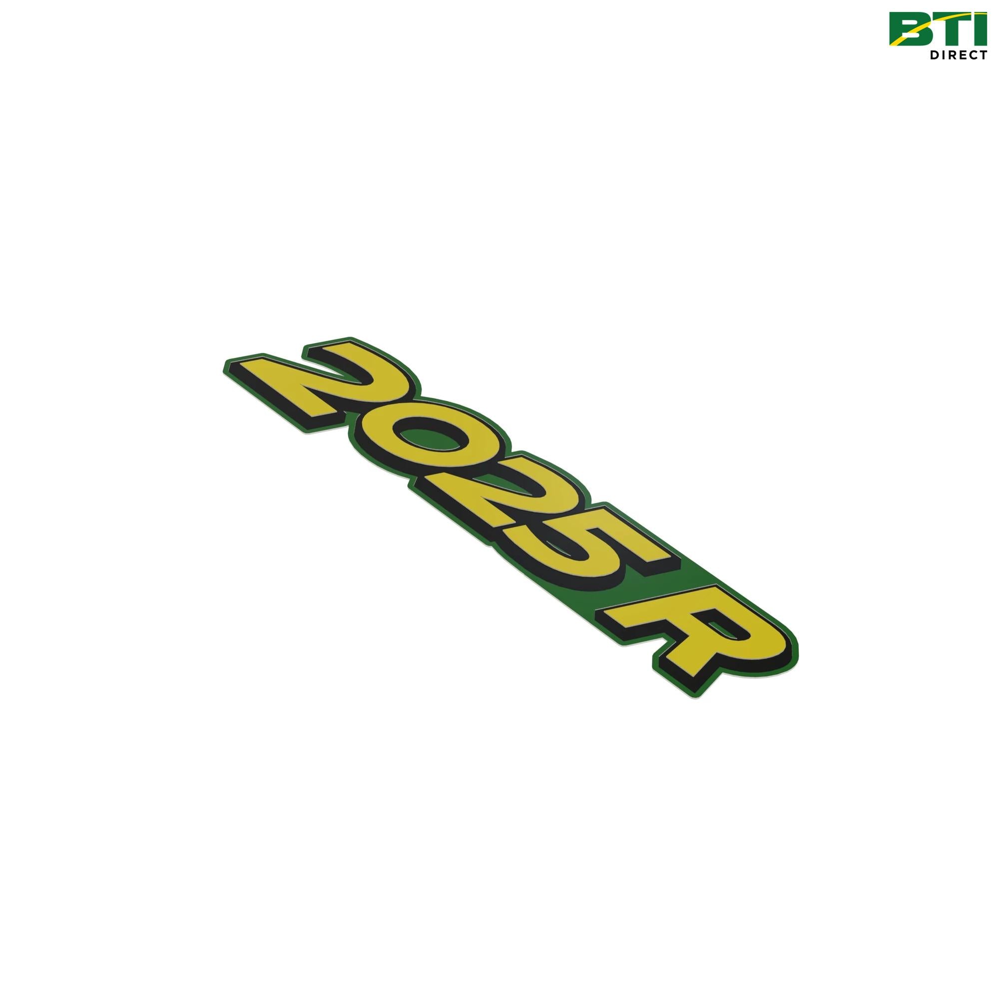 LVU25759: 2025R Model Designator Label, Left Side